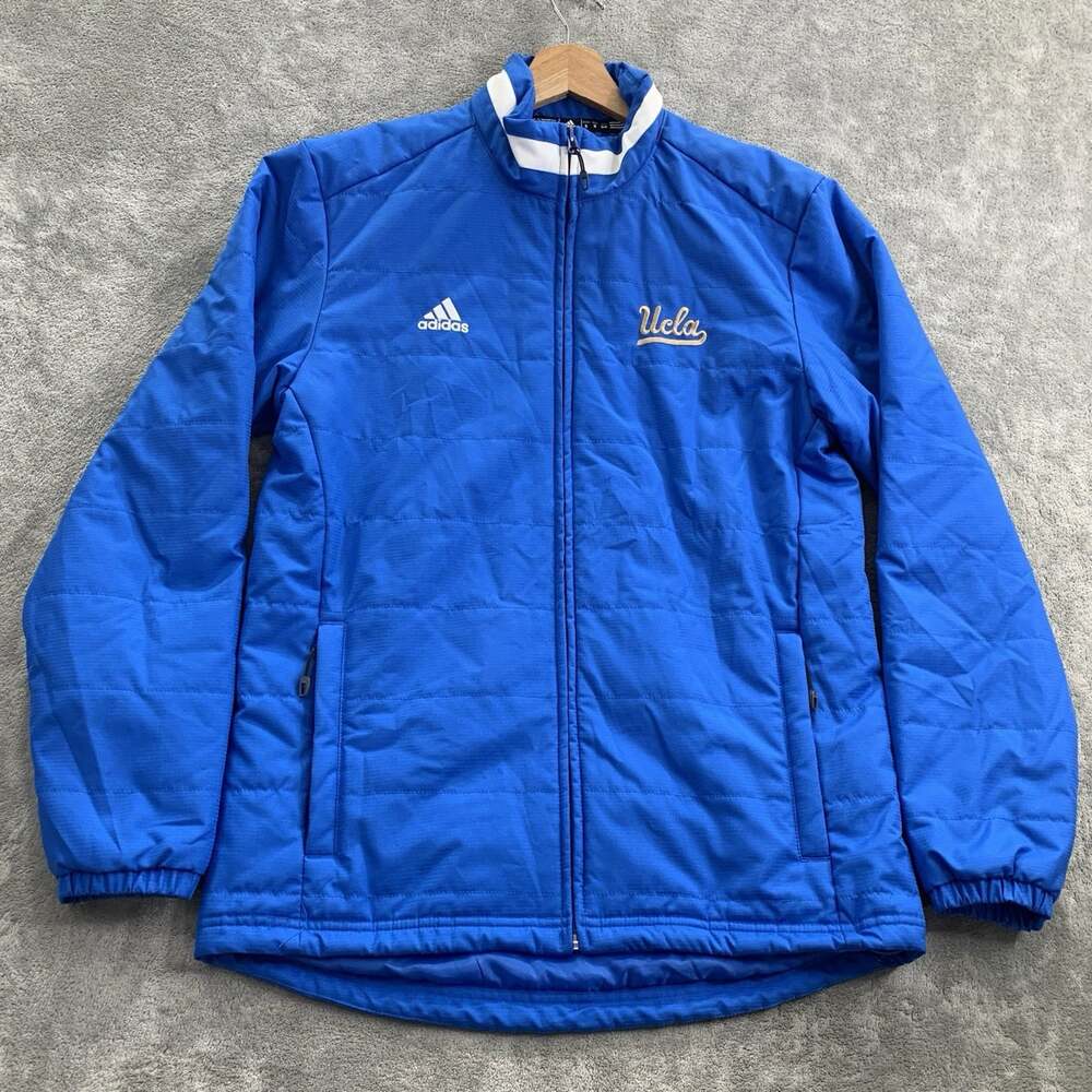 Adidas Sideline Jacket Men's Small UCLA Bruins Track Climaproof Blue NCAA School